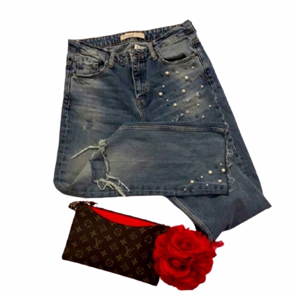 Zara - ripped & faded jeans- Z1975 Denim